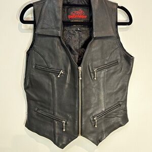 Easyriders Woman's Leather Vest.